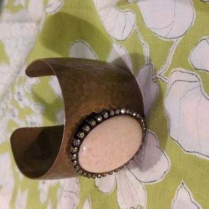 Liz Paiacios Hammered Copper Bracelet